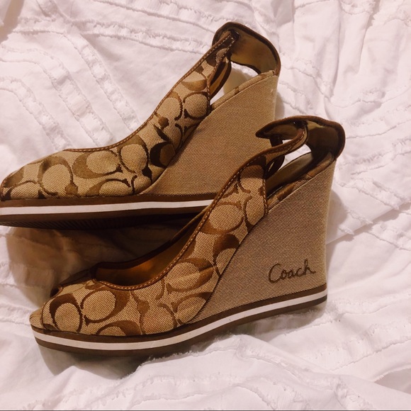 Coach Shoes - Coach wedges